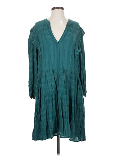 Pre-owned Amadi Casual Dress In Blue