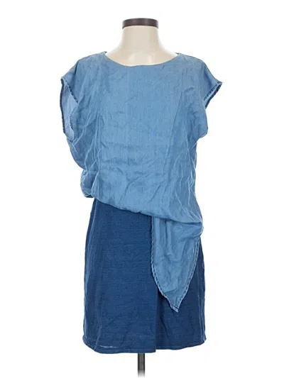 Pre-owned Amadi Casual Dress In Blue