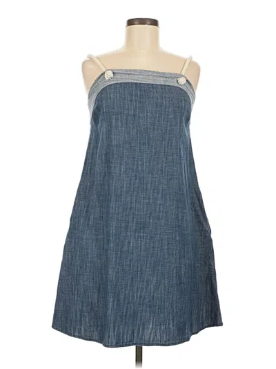 Pre-owned Amadi Casual Dress In Blue