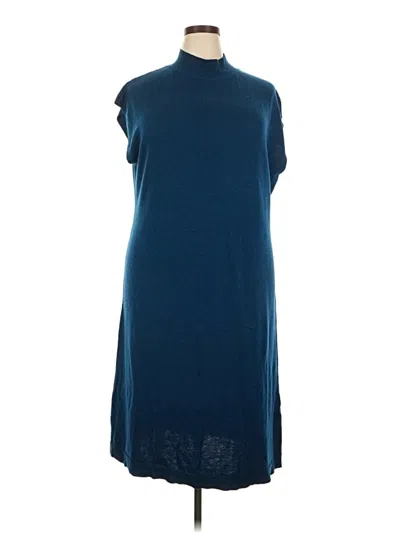 Pre-owned Amadi Casual Dress In Blue