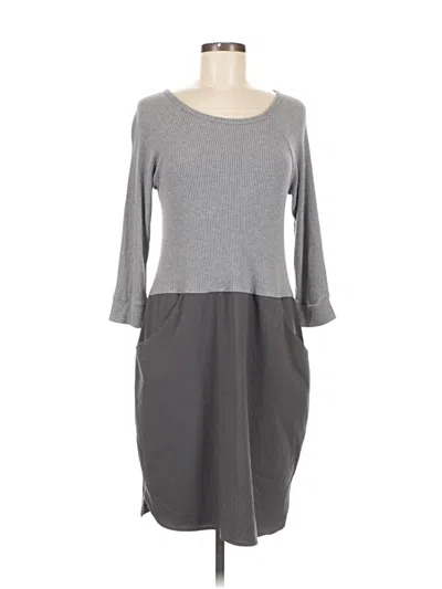Pre-owned Amadi Casual Dress In Gray