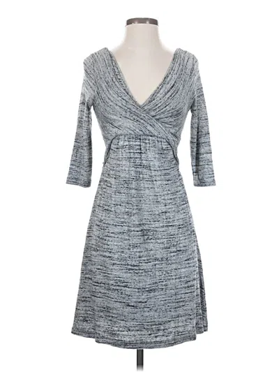 Pre-owned Amadi Casual Dress In Gray