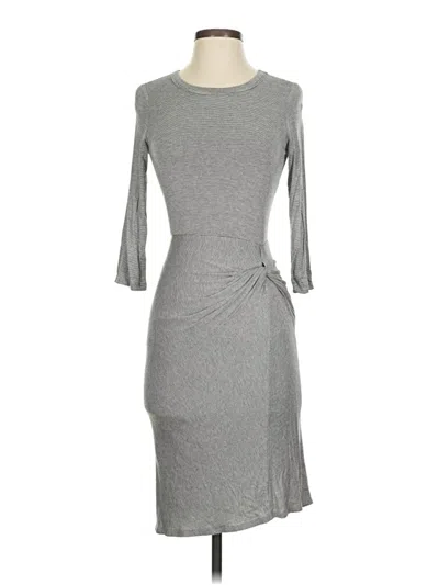 Pre-owned Amadi Casual Dress In Gray