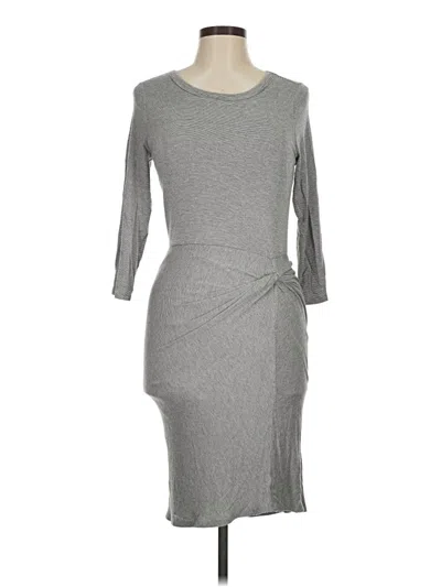 Pre-owned Amadi Casual Dress In Gray
