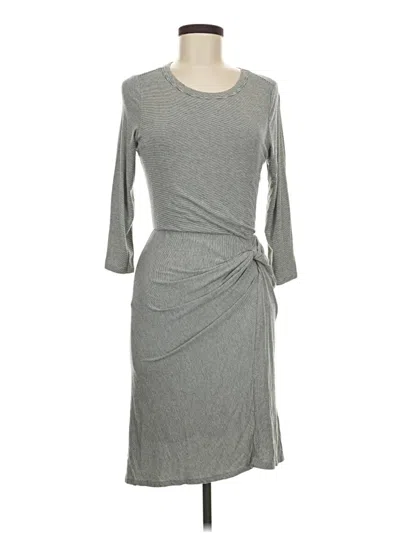 Pre-owned Amadi Casual Dress In Gray