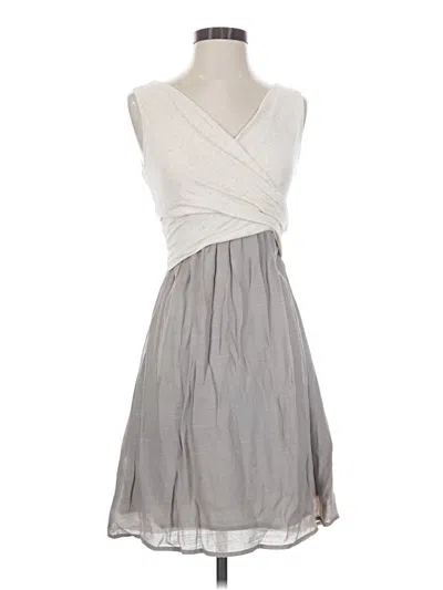 Pre-owned Amadi Casual Dress In Gray