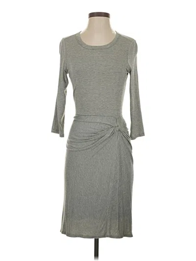 Pre-owned Amadi Casual Dress In Gray