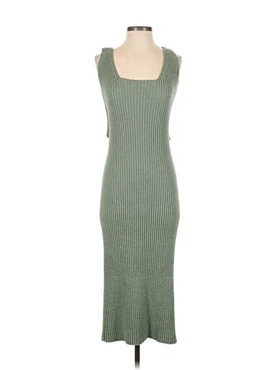Pre-owned Amadi Casual Dress In Green