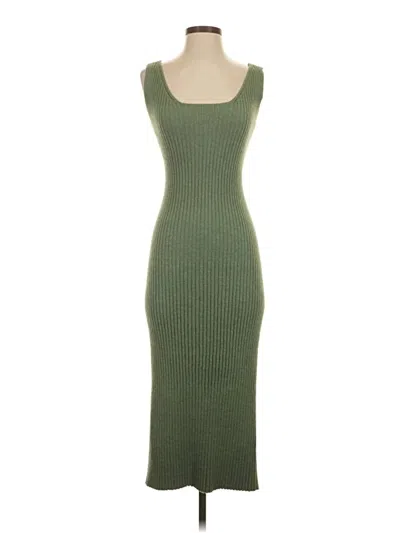 Pre-owned Amadi Casual Dress In Green