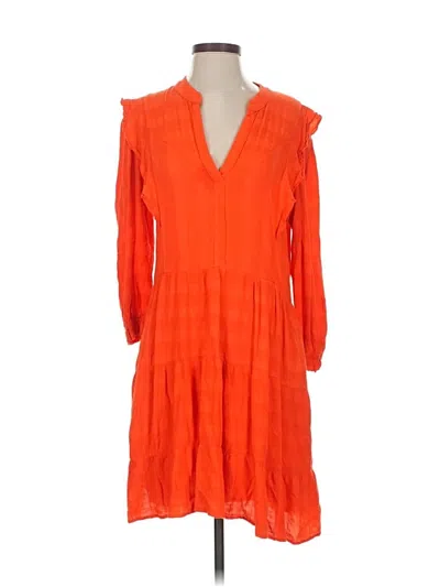 Pre-owned Amadi Casual Dress In Orange