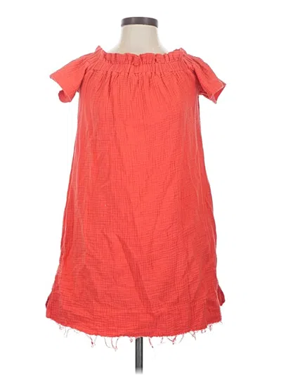 Pre-owned Amadi Casual Dress In Orange