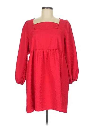 Pre-owned Amadi Casual Dress In Red