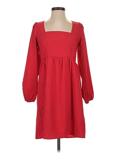 Pre-owned Amadi Casual Dress In Red