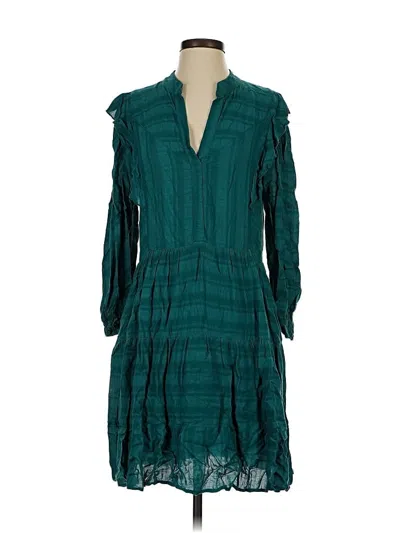 Pre-owned Amadi Casual Dress In Teal
