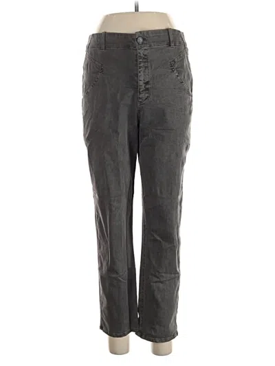 Pre-owned Amadi Casual Pants In Gray