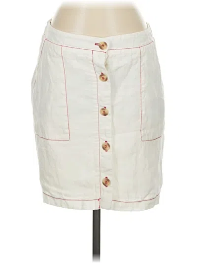 Pre-owned Amadi Casual Skirt In White