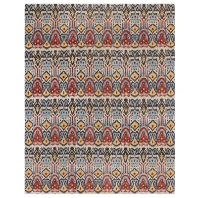 Pre-owned Amadi Ikat Rug In Brown