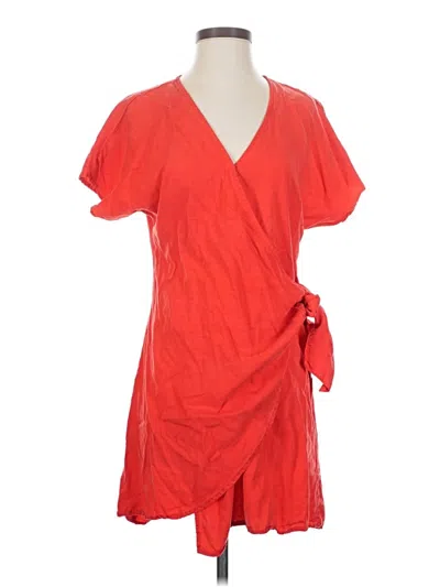 Pre-owned Amadi Kimono In Red
