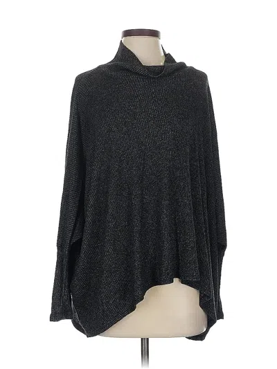 Pre-owned Amadi Poncho In Gray