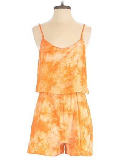 Pre-owned Amadi Romper In Orange