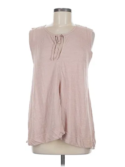 Pre-owned Amadi Sleeveless Blouse In Pink