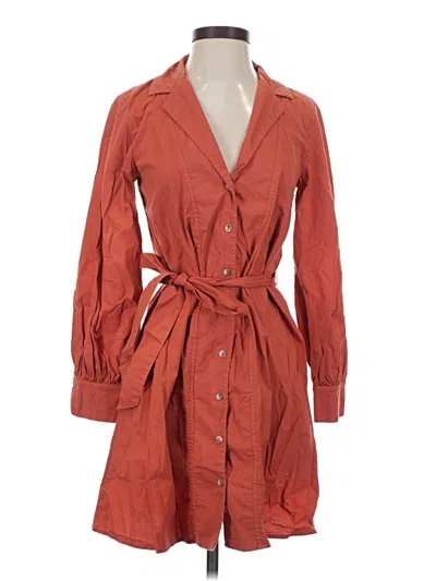 Pre-owned Amadi Trenchcoat In Orange
