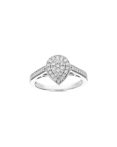 Amairah 0.80 Ct. Tw. Lab-grown Diamond Silver Engagement Ring