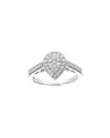Amairah 0.80 Ct. Tw. Lab-grown Diamond Silver Engagement Ring