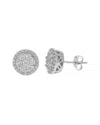 Amairah 0.80 Ct. Tw. Lab-grown Diamond Silver Stud Earrings