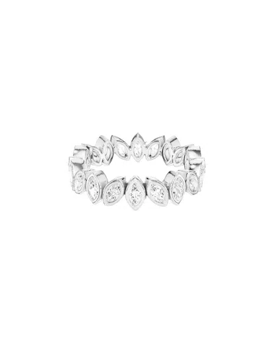 Amairah 1 Cttw Lab Grown Diamond Eternity Ring In 14k Whit In Silver