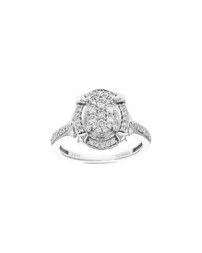 Amairah 1.00 Ct. Tw. Lab-grown Diamond Silver Engagement Ring