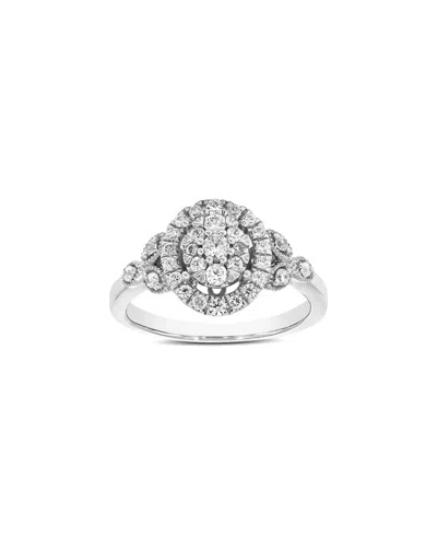 Amairah 1.00 Ct. Tw. Lab-grown Diamond Silver Engagement Ring In Metallic