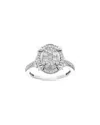 Amairah 1.00 Ct. Tw. Lab-grown Diamond Silver Engagement Ring