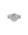Amairah 1.00 Ct. Tw. Lab-grown Diamond Silver Engagement Ring