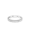 Amairah 1.15 Cttw Lab Grown Diamond Eternity Ring In 14k W In Silver