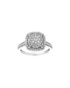 Amairah Silver 0.50 Ct. Tw. Lab-grown Diamond Ring