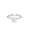 Amairah 1.25 Cttw Lab Grown Diamond Solitaire Ring In 14k In Silver