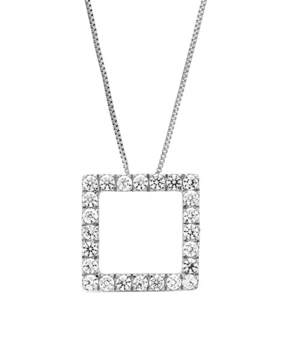 AMAIRAH AMAIRAH 14K 0.50 CT. TW. LAB-GROWN DIAMOND PENDANT NECKLACE