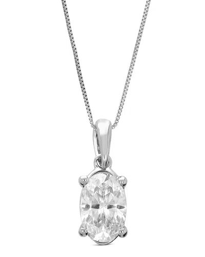Amairah 14k 0.66 Ct. Tw. Lab-grown Diamond Pendant Necklace In Metallic