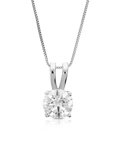 Amairah 14k 0.66 Ct. Tw. Lab-grown Diamond Pendant Necklace In Metallic