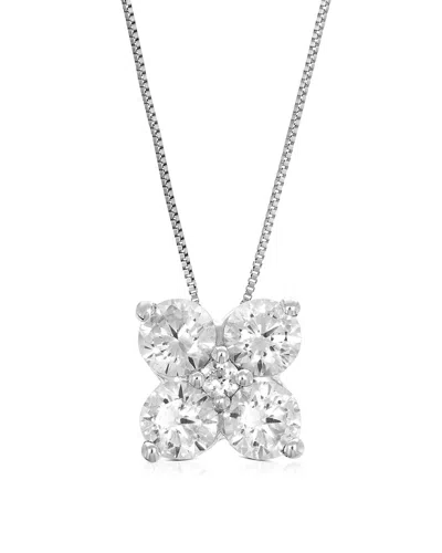 AMAIRAH AMAIRAH 14K 0.66 CT. TW. LAB-GROWN DIAMOND PENDANT NECKLACE