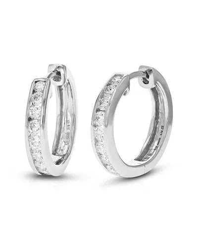 Amairah 14k 0.75 Ct. Tw. Lab-grown Diamond Hoops In Metallic