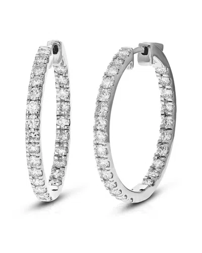 Amairah 14k 0.75 Ct. Tw. Lab-grown Diamond Hoops In Metallic