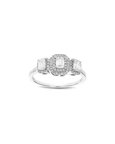 AMAIRAH AMAIRAH 14K 0.88 CT. TW. LAB-GROWN DIAMOND RING