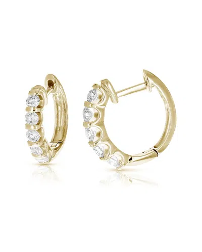 Amairah 14k 1.00 Ct. Tw. Lab-grown Diamond Hoops In Gold
