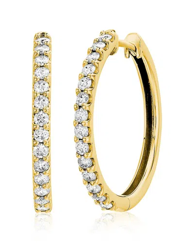 Amairah 14k 1.00 Ct. Tw. Lab-grown Diamond Hoops In Gold