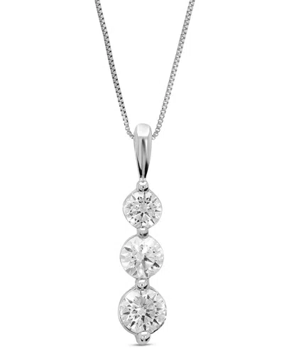 Amairah 14k 1.00 Ct. Tw. Lab-grown Diamond Pendant Necklace In Metallic