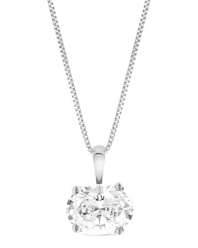 Amairah 14k 1.00 Ct. Tw. Lab-grown Diamond Solitaire Pendant Necklace