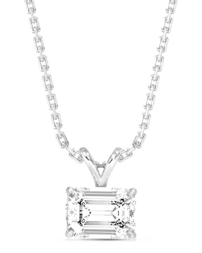 Amairah 14k 1.00 Ct. Tw. Lab-grown Diamond Solitaire Pendant Necklace