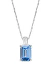Amairah 14k 1.00 Ct. Tw. Lab-grown Diamond Solitaire Pendant Necklace